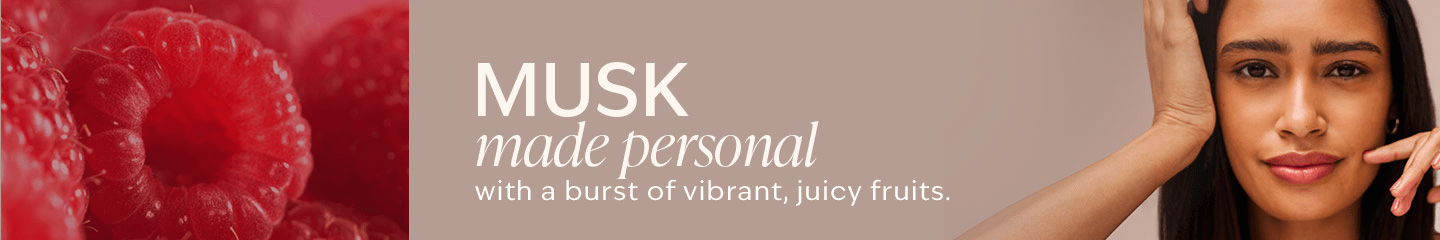 MUSK made personal with a burst of vibrant, juicy fruits.